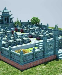 Phối cảnh khu lăng mộ - PC2