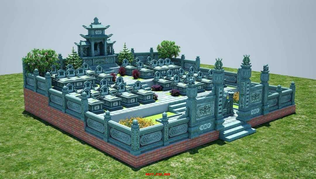 Phối cảnh khu lăng mộ - PC2