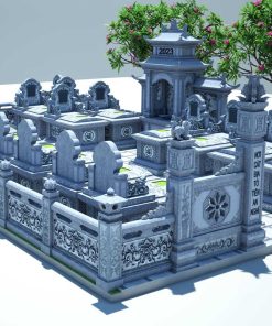 Phối cảnh khu lăng mộ - PC5