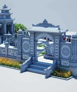 Phối cảnh khu lăng mộ - PC6