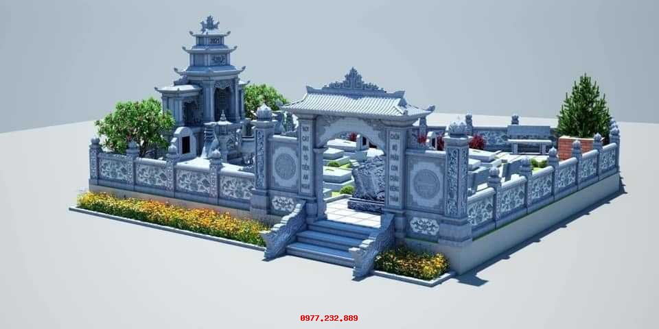 Phối cảnh khu lăng mộ - PC6