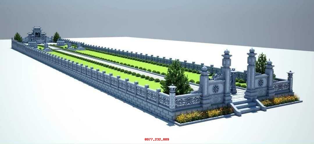 Phối cảnh khu lăng mộ - PC12