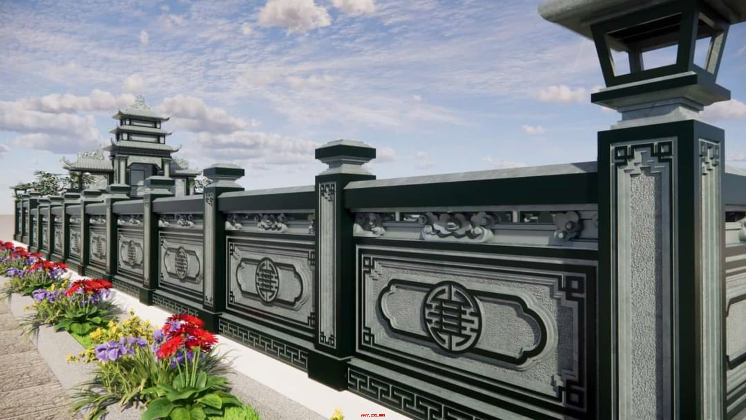 Lan can đá - LCĐ4